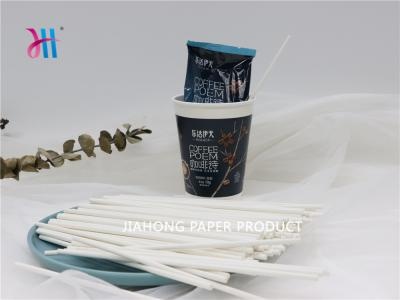 カスタム印刷された使い捨て紙コーヒー攪拌棒サプライヤー